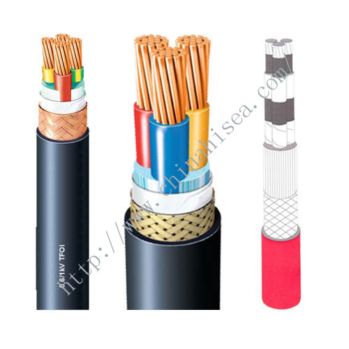 TFOI Halogen free Armored Power cable