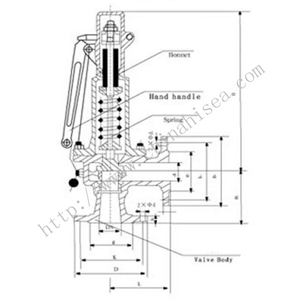 Boiler Valve Drawing 