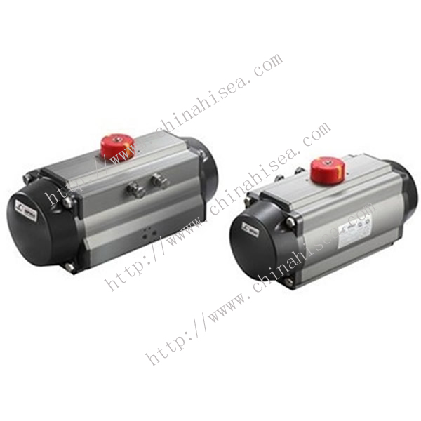 Single Acting Return Pneumatic Actuator Different Colour Sample