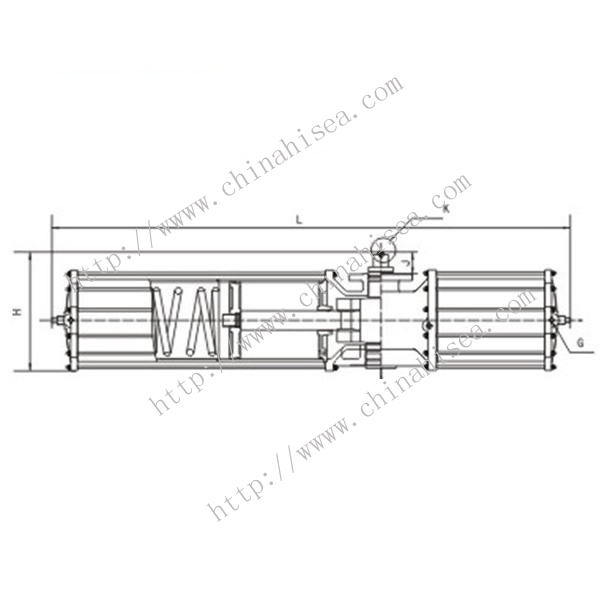 Valve Pneumatic Actuator Working Condition 