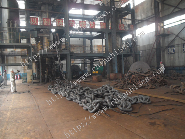 Mooring anchor chain