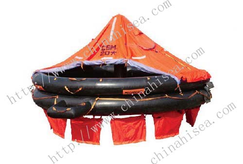 Throw-overboard Inflatable liferaft
