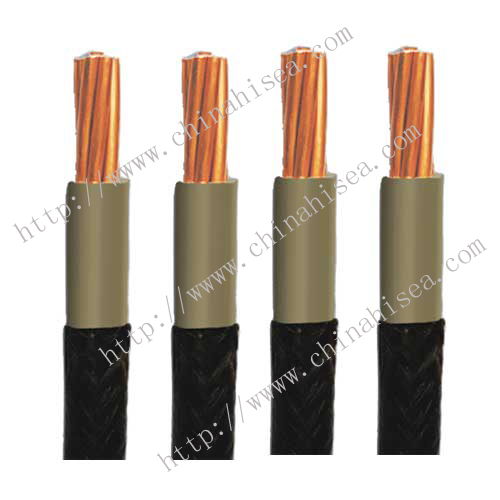 Rubber insulated power cable