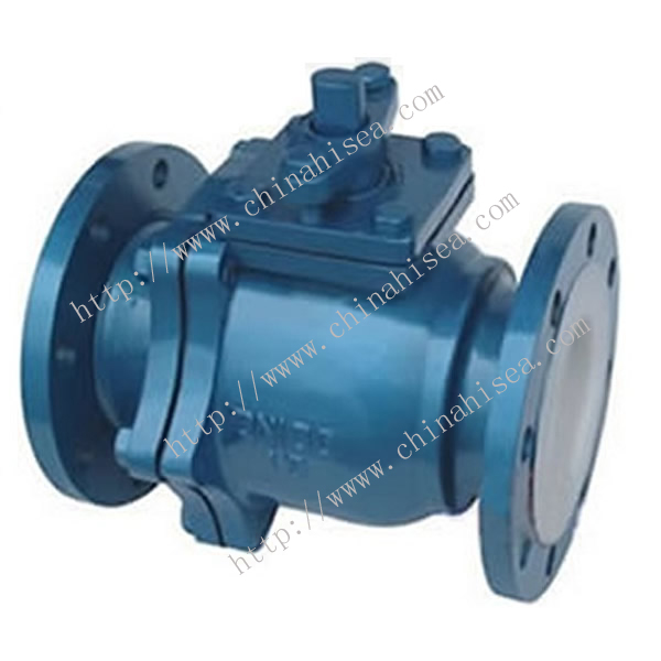 Fluorine Lining Ball Valve