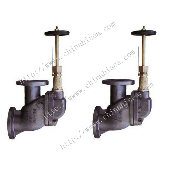  Marine Cast Steel Angle Storm Valve JIS F3060R 5K