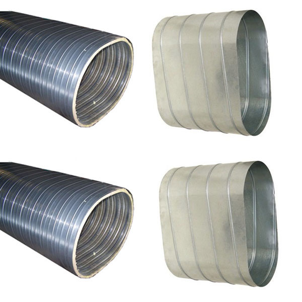 Flat Oval Spiral Ducts