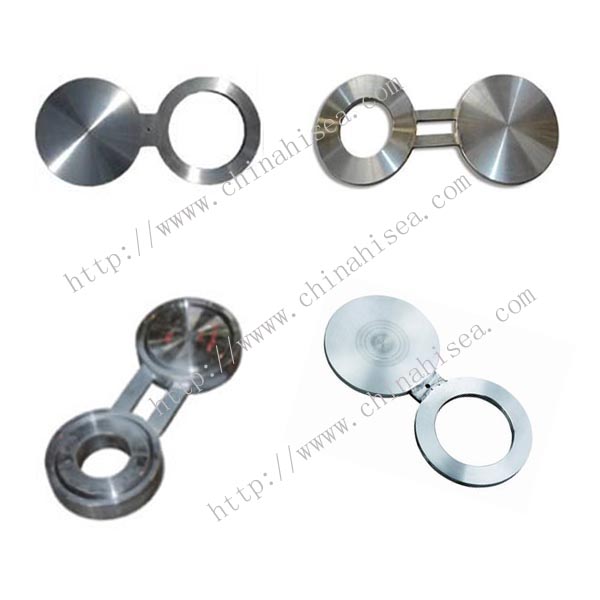 Stainless steel spectacle flanges