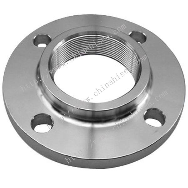 Class 150 stainless steel threaded flange