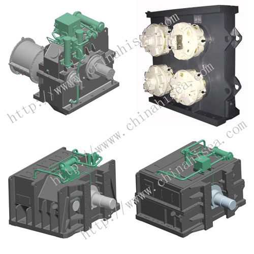 Submerged dredge pump gearbox