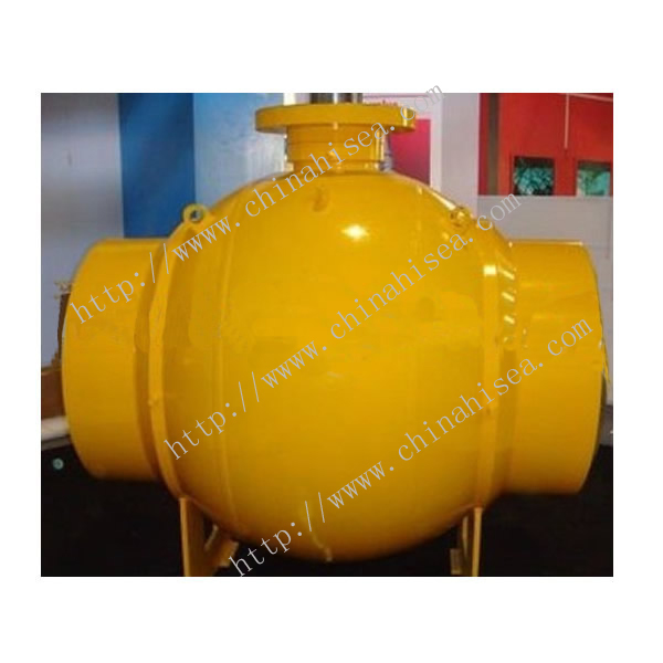 Finished Full Welded Ball Valve In Factory