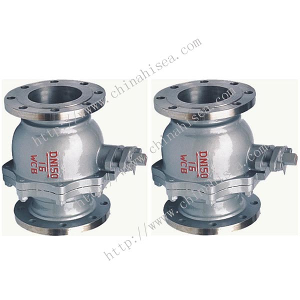 Finished Cast Steel Floating Ball Valve