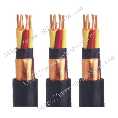 Metal shield power cable