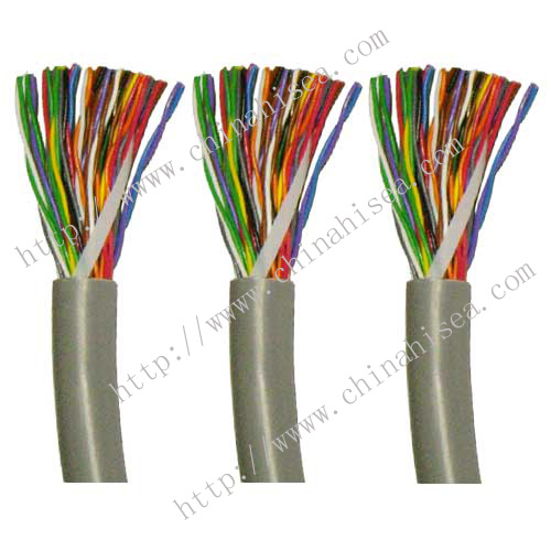 Foam PE insulation metal sheathed symmetrical communication cable