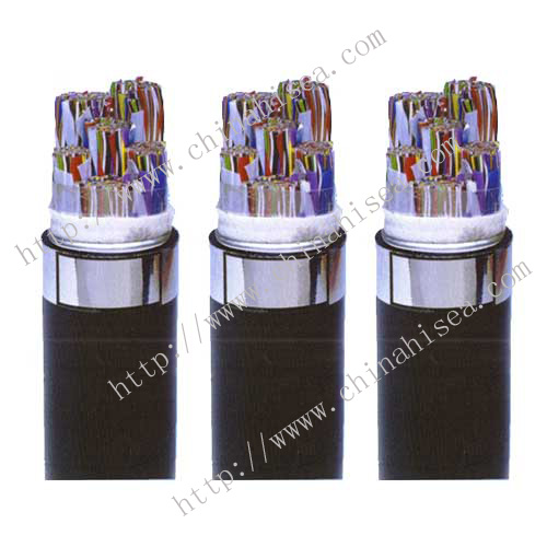 PE insulated PVC sheathed local telephone cable