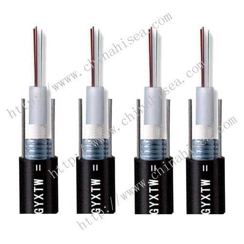 Unitube light armored fiber optic cable GYXTW