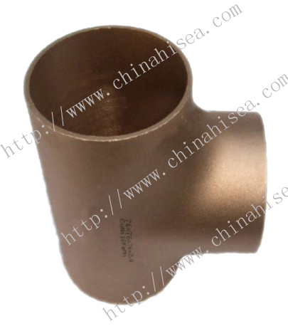 CuNi90/10 Copper Pipe Tee