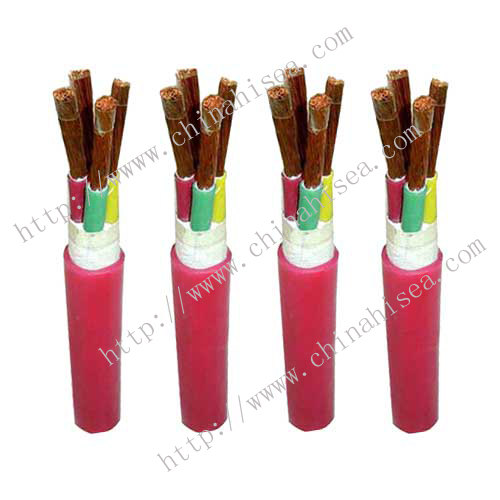 Fluorine plastic control cable