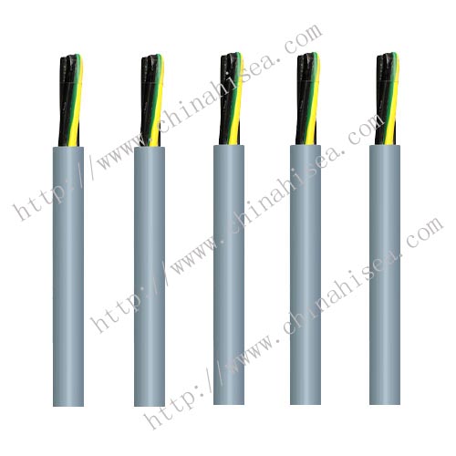 Flexible PUR unshield control cable