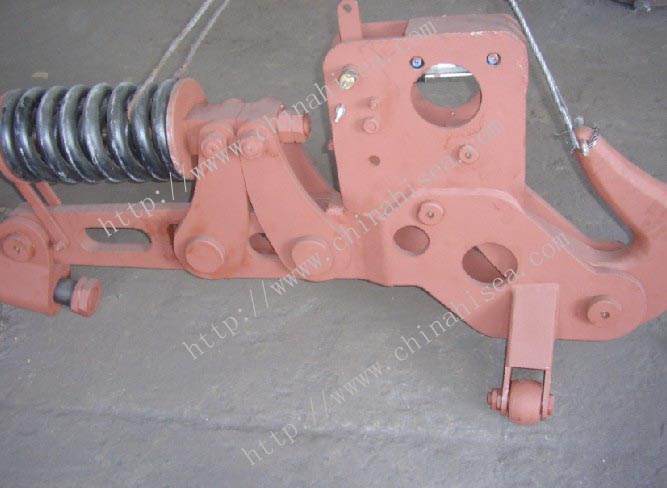 16 ton pneumatic spring towing hook