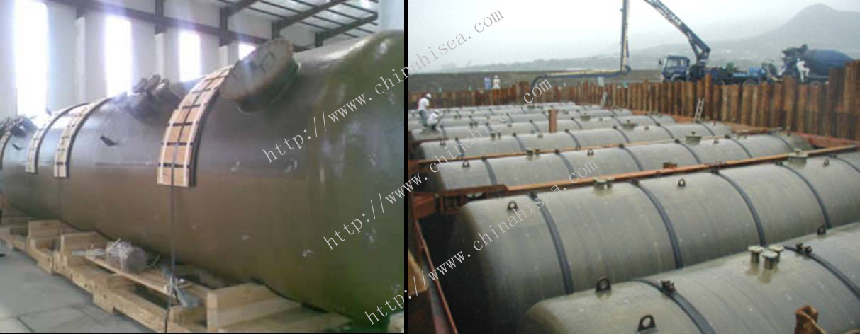 FRP SF Double-wall Tank (100000L) Exported to Japan.jpg