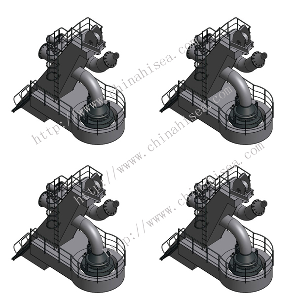 Dredge Bow Coupling