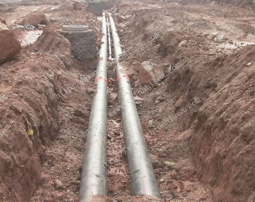 FRP Insulation Pipe under Construction.JPG