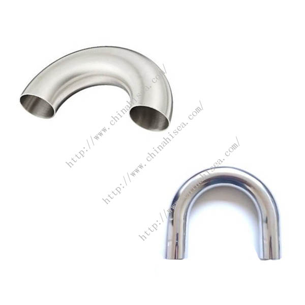 Stainless steel elbows 180°(DIN, SMS, ISO)