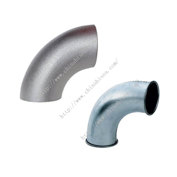 90 degree long radius seamless elbow