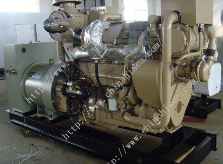 Steyr marine diesel generator set.jpg