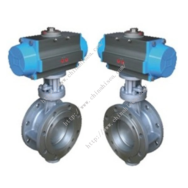 Pneumatic Metal Sealing Butterfly Valve Sample