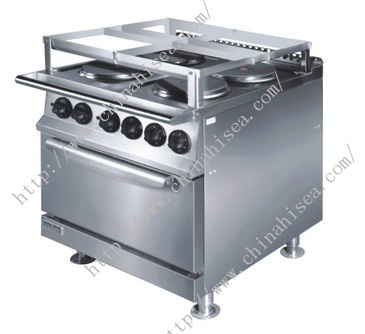 Marine 4 Hot-Plate Cooker With Cabinet
