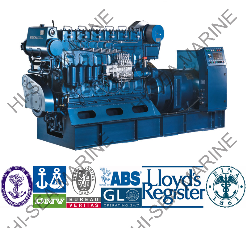 WEICHAI marine diesel genset