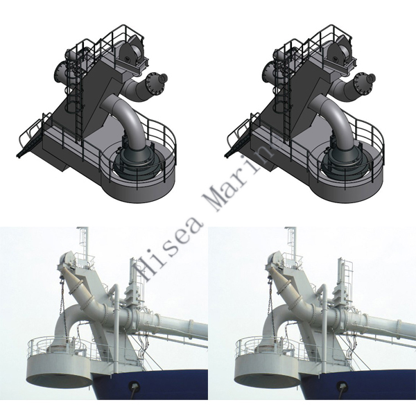 Dredge Bow Coupling