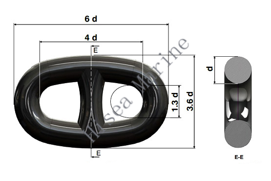 Marine Chain Common Link (C)