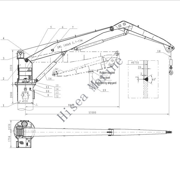 Electric Hydraulic Marine Knuckle boom Crane-drawing.jpg