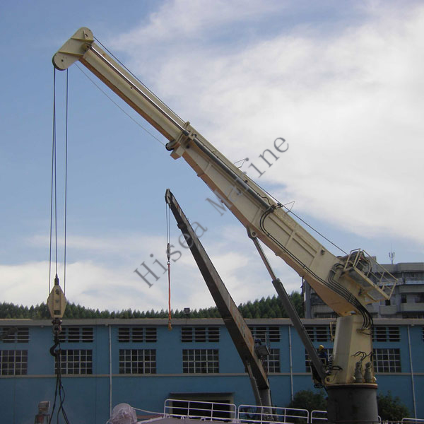 Electric Hydraulic Marine Telescopic Boom Crane