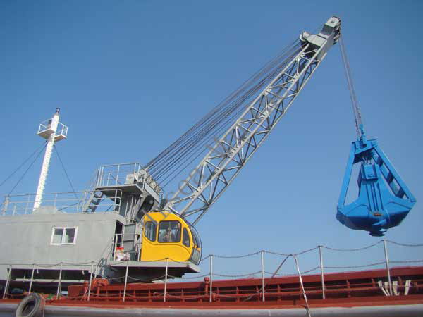 45T Electro-hydraulic Four Rope Grab Crane