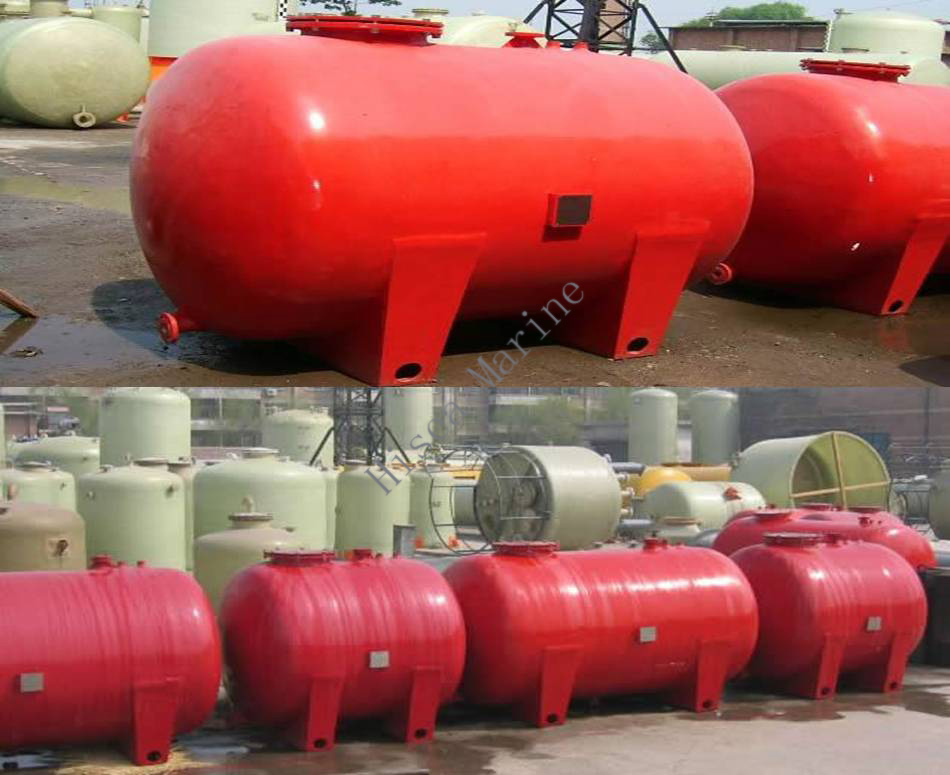 FRP Marine Tank for Fire-extinguishing Foam in Stock.jpg