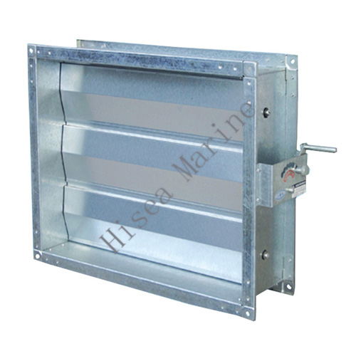 Galvanized electrical fire damper