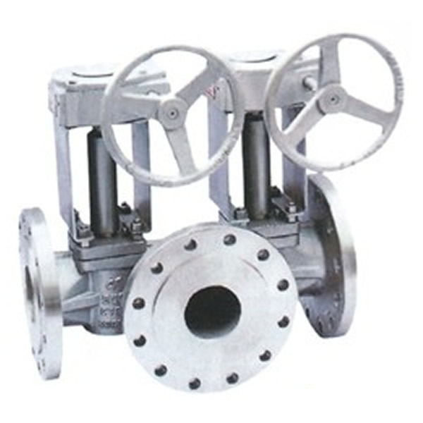 Three Way Eccentric Plug Valve