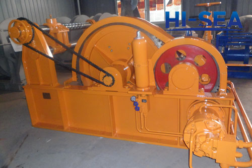 250kN Hydraulic Mooring Winch